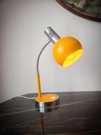 Gele eyebal vintage tafellamp, Huis en Inrichting, Ophalen of Verzenden, Zo goed als nieuw