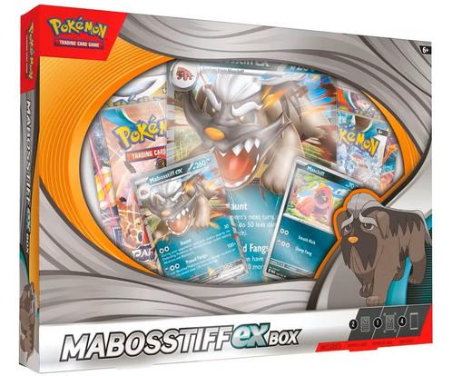 Pokemon Mabosstiff Ex Box, Hobby en Vrije tijd, Verzamelkaartspellen | Pokémon, Nieuw, Booster, Foil, Ophalen of Verzenden