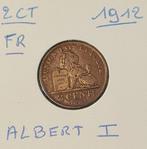 België 2 centimes, 1912, Postzegels en Munten, Ophalen, Losse munt