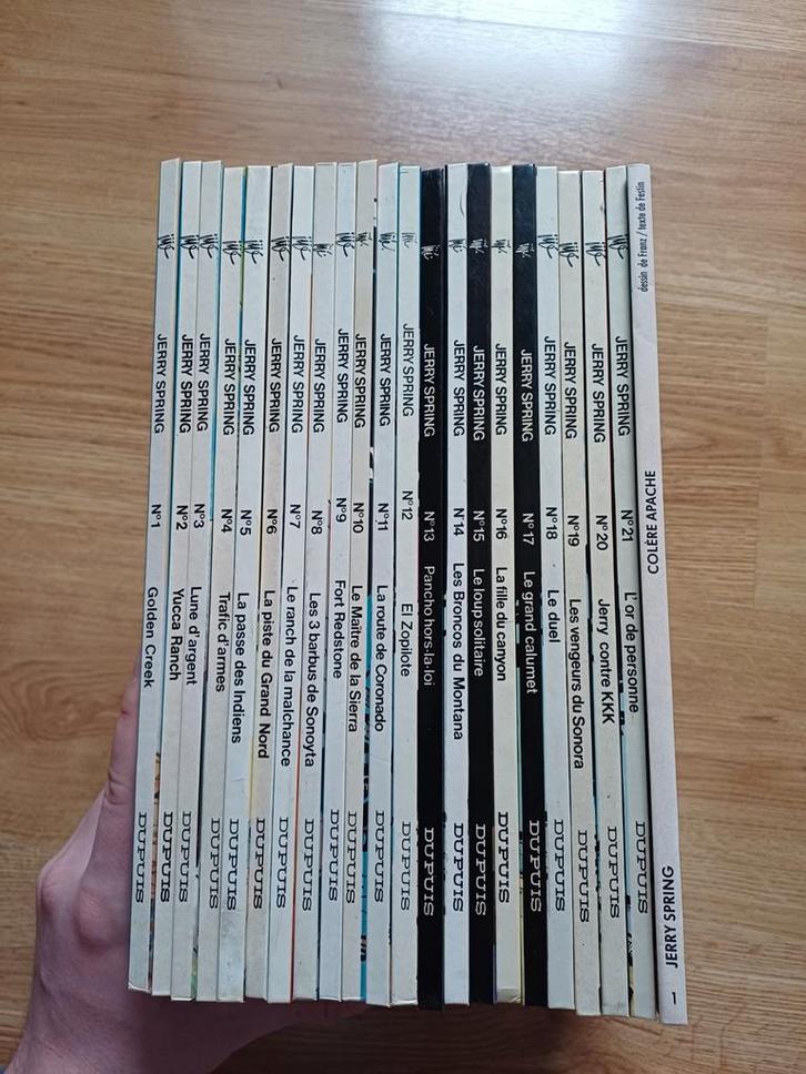 Bd Jerry Spring 1 à 22 série complète, Livres, BD, Comme neuf, Série complète ou Série, Enlèvement ou Envoi
