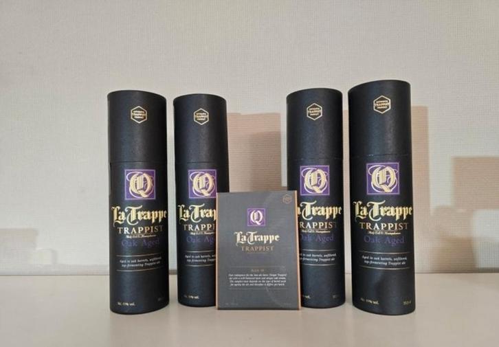 La Trappe Batch 38, 4 bouteilles, Collections, Marques de bière, Comme neuf, Bouteille(s), La Trappe, Enlèvement ou Envoi