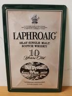 Reclamebord van Laphroaig Scotch Whisky in reliëf-20x30cm, Collections, Marques & Objets publicitaires, Envoi, Panneau publicitaire