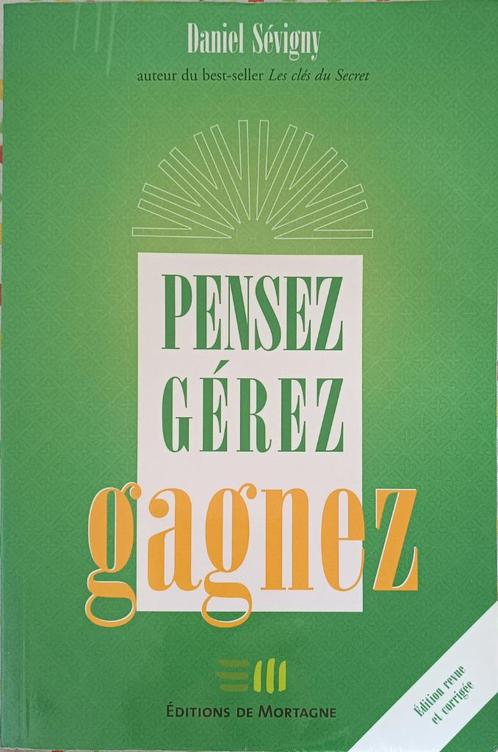 Pensez, gérez, gagnez : Daniel Sévigny : GRAND FORMAT, Boeken, Psychologie, Gelezen, Sociale psychologie, Ophalen of Verzenden