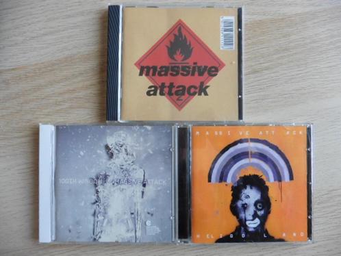 Massive Attack cd collectie (Pakketprijs), Cd's en Dvd's, Cd's | Dance en House, Zo goed als nieuw, Trip Hop of Breakbeat, Ophalen of Verzenden