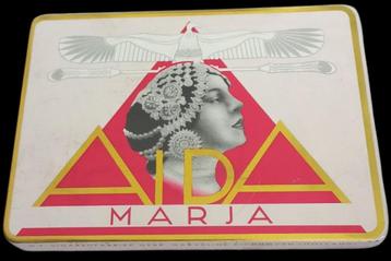 AIDA MARJA sigarendoos in blik. beschikbaar voor biedingen