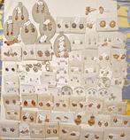 Boucles d'oreille plaqué or / argent avec pierre(s) NEUVES, Bijoux, Sacs & Beauté, Boucles d'oreilles, Avec pierre précieuse, Autres matériaux