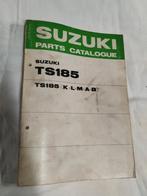 Onderdelen boek Suzuki ts185, Motoren, Suzuki