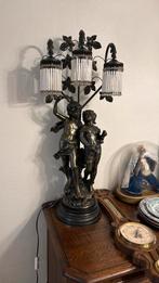 Mooie bronzen lamp, Antiek en Kunst, Ophalen
