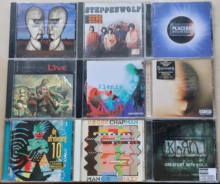 ROCK - ALTERNATIVE - PUNK CD's (Aan Verschillende Prijzen), Cd's en Dvd's, Cd's | Rock, Gebruikt, Alternative, Ophalen of Verzenden