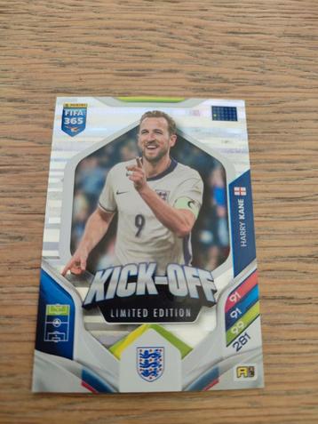 Panini Adrenalyn 2026 Kick Off Harry Kane gelimiteerde editi beschikbaar voor biedingen