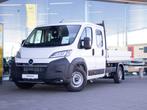 Opel Movano OPEN LAADBACK DUBBELE CABINE 7PL 2.2 140PK |NIE, Monovolume, Zwart, Movano, 140 pk
