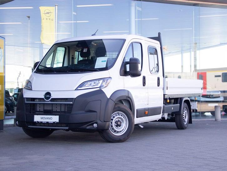 Opel Movano OPEN LAADBACK DUBBELE CABINE 7PL 2.2 140PK |NIE, Auto's, Opel, Bedrijf, Movano, Airconditioning, Elektrische buitenspiegels