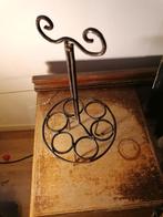 Vintage metalen rekje voor 6 eitjes, Huis en Inrichting, Ophalen, Gebruikt