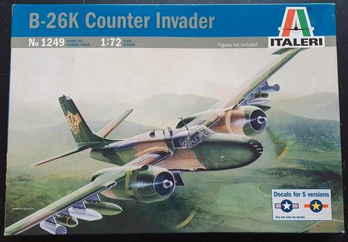 Italeri B-26K Counter Invader 1:72, Hobby en Vrije tijd, Modelbouw | Vliegtuigen en Helikopters, Zo goed als nieuw, Vliegtuig