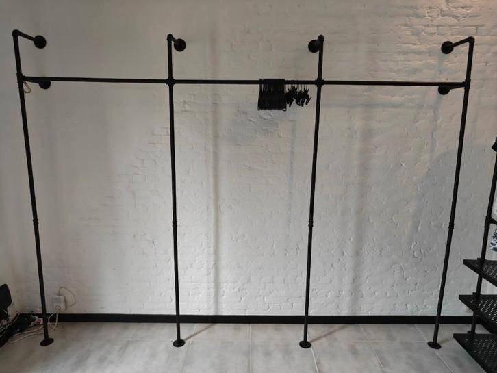 Industrieel garderobesysteem – Pamo / KIM 3, Huis en Inrichting, Kasten | Overige, Zo goed als nieuw, Ophalen