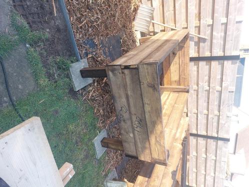 Moestuinbak, Tuin en Terras, Bloembakken en Plantenbakken, Zo goed als nieuw, Hout, Ophalen