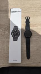 Samsung Galaxy Watch 6 Classic 43mm (S/M) LTE, Handtassen en Accessoires, Smartwatches, Ophalen, Zwart, Zo goed als nieuw, Samsung