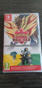 Pokémon Bouclier + Pass d’Extension pour Pokémon Bouclier, Enlèvement ou Envoi, Comme neuf, Jeu de rôle (Role Playing Game), À partir de 7 ans