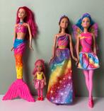Barbie set 4 poppen type Dreamtopia, Enlèvement ou Envoi, Comme neuf, Poupée