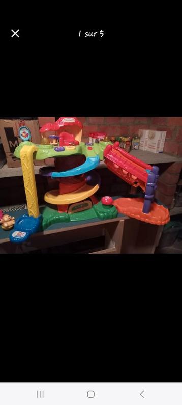 Zoomizooz - Arbre cabane magique + 4 animaux VTech, Enlèvement, Comme neuf