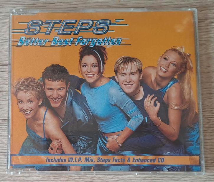 Steps - Better Best Forgotten ENHANCED CD, Cd's en Dvd's, Cd Singles, Gebruikt, Pop, 1 single, Maxi-single, Ophalen of Verzenden