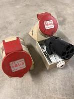 wandcontactdoos 4-polig 400V 16A, Ophalen of Verzenden, Gebruikt, Stopcontact