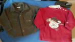 Rode fleece trui maat 74, Kinderen en Baby's, Babykleding | Maat 74, Gebruikt, Truitje of Vestje, Ophalen of Verzenden, ANDERE