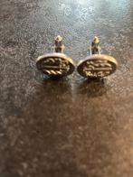 Manchetknopen voor de politie, Ophalen of Verzenden, Zo goed als nieuw, Zilver, Verzilverd