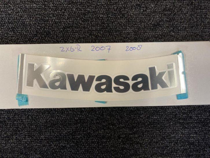 Kawasaki ZX6R 2007 2008 Tanksticker ninja zx6-r, Motoren, Accessoires | Overige, Gebruikt, Ophalen of Verzenden