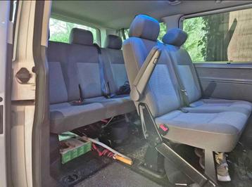 T5 T6 Volkswagen Carvelle stoelen achterbank midden 5p 3+2 beschikbaar voor biedingen