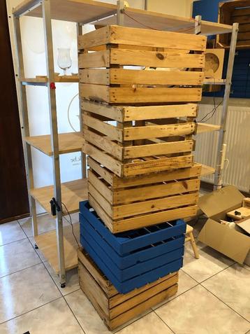 fruitkisten, Huis en Inrichting, Woonaccessoires | Kisten, Ophalen, Minder dan 50 cm, Gebruikt, Minder dan 50 cm