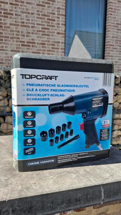 Nutrunner/slagmoersleutel voor aansluiting op een compressor, Auto diversen, Autogereedschap, Zo goed als nieuw, Ophalen