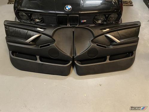 Bmw X5 deurpaneel links rechts zwart leder deurpanelen X5 m, Autos : Pièces & Accessoires, Habitacle & Garnissage, BMW, Utilisé