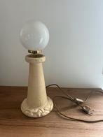 Lampe de table phare 40cm décoration mer marine, Ophalen of Verzenden