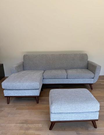 Canape L + pouf beschikbaar voor biedingen