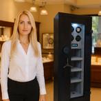 PantzerGlass horlogekluis met 24 watchwinders + glasplaat, Ophalen of Verzenden, Nieuw, Brandkast