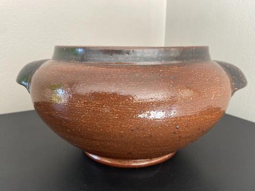 65j oude vintage keramieken pot gesigneerd Marcellus AUBRY, Antiek en Kunst, Antiek | Keramiek en Aardewerk, Ophalen