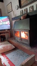 Spencer houtkachel op CV, Huis en Inrichting, Kachels, Ophalen, Houtkachel