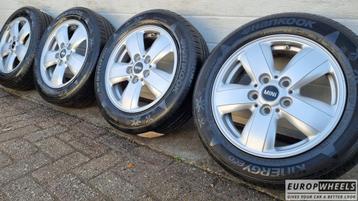 15 inch Mini Cooper S Heli Spoke Velgen 492 F56 Zomerbanden beschikbaar voor biedingen