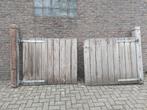 houten poort, Tuin en Terras, Tuinpoorten, Ophalen, Gebruikt, 100 tot 150 cm, Hout