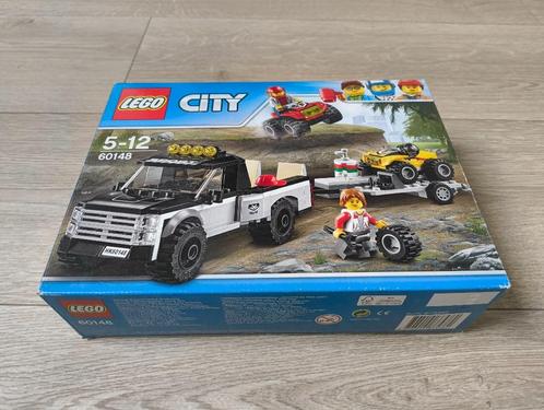 Lego City 60148 - ATV Race Team, Enfants & Bébés, Jouets | Duplo & Lego, Utilisé, Lego, Ensemble complet, Enlèvement