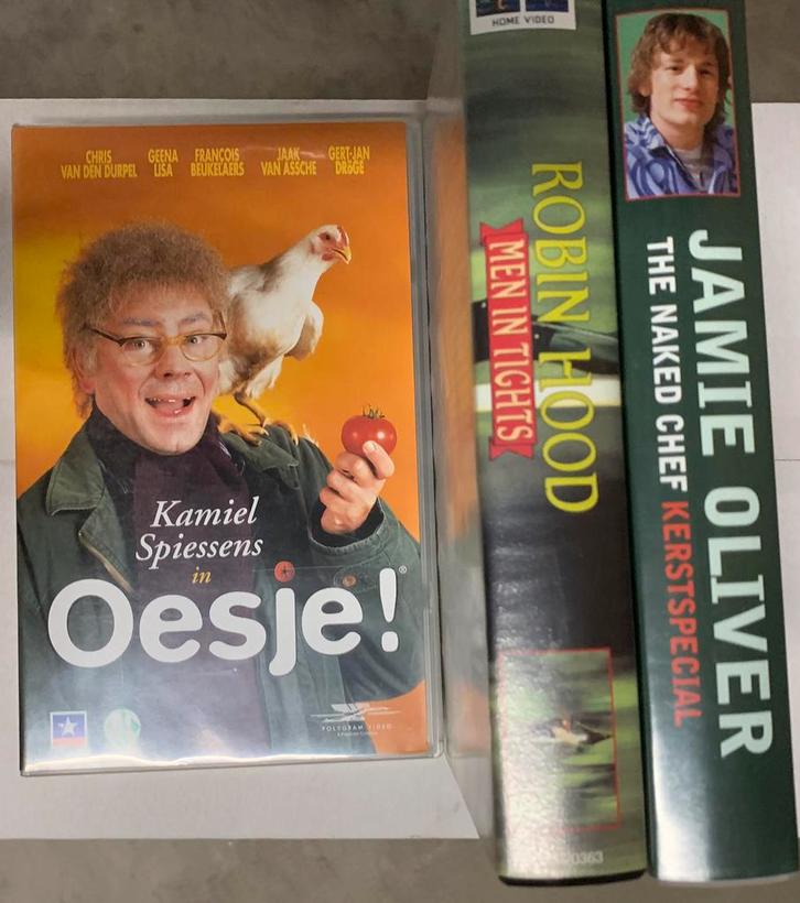 Videocassettes (verschillende titels zie foto-lijstje), Cd's en Dvd's, VHS | Film, Zo goed als nieuw, Ophalen