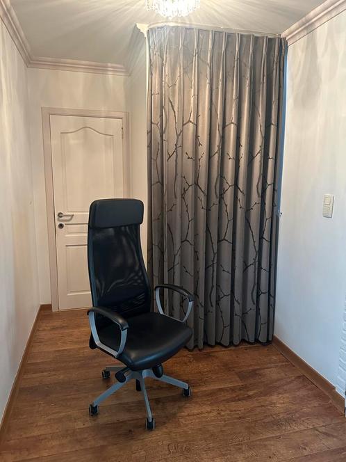Ikea Markus Bureaustoel zwart leder, Huis en Inrichting, Bureaustoelen, Ophalen