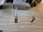 table basse en verre, Comme neuf, 50 à 100 cm, Rectangulaire, 50 à 100 cm
