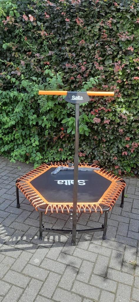 Fitness trampoline Salsa - Rebounding., Sport en Fitness, Fitnessapparatuur, Zo goed als nieuw, Armen, Benen, Borst, Buik, Rug