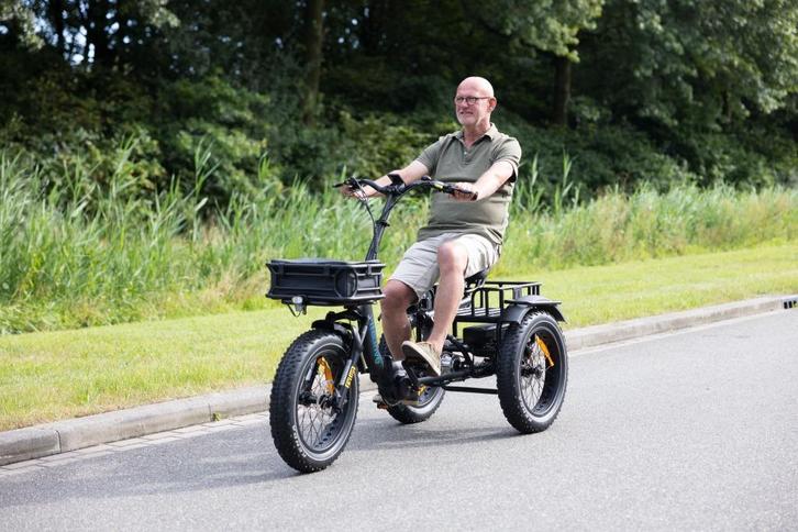 Elektrische VitaDrive Semi (Zit) driewielfiets (Fattire), Fietsen en Brommers, Fietsen | Driewielfietsen, Nieuw, Ophalen of Verzenden