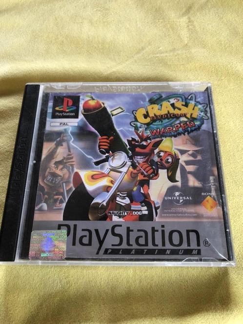 PlayStation Crash Bandicoot 3 Warped (1), Games en Spelcomputers, Games | Sony PlayStation 1, Gebruikt, Avontuur en Actie, 1 speler