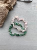 Jia Jia armbandjes in rose quartz en aventurine, Nieuw, Ophalen of Verzenden