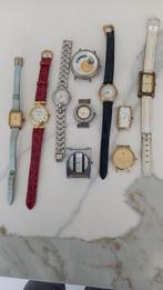 lot oude uurwerken met en zonder bandje, Handtassen en Accessoires, Horloges | Dames, Gebruikt, Ophalen of Verzenden