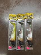 3x nieuwe Jackall Bros (Illex) 7inch Sliper swimbaits., Watersport en Boten, Hengelsport | Roofvissen, Ophalen, Nieuw